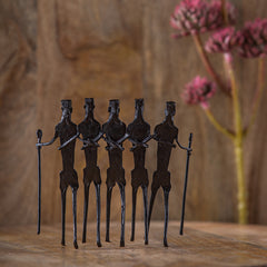Tribal Wrought Iron Relo Dance